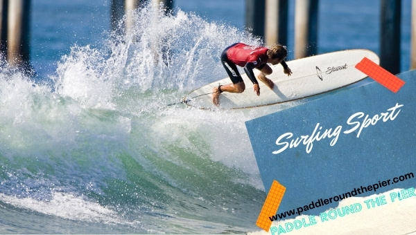 A person surfing on a tide