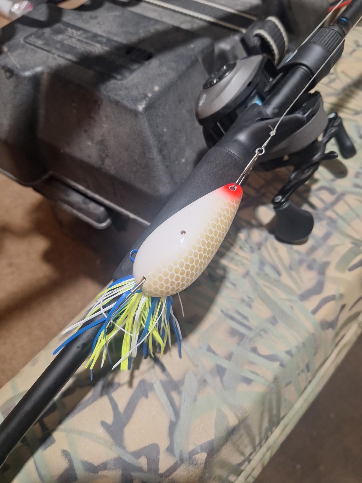 Heddon Moss Boss Topwater Fishing Lure - Glides Through Heavy Cover - Customer Photo 1