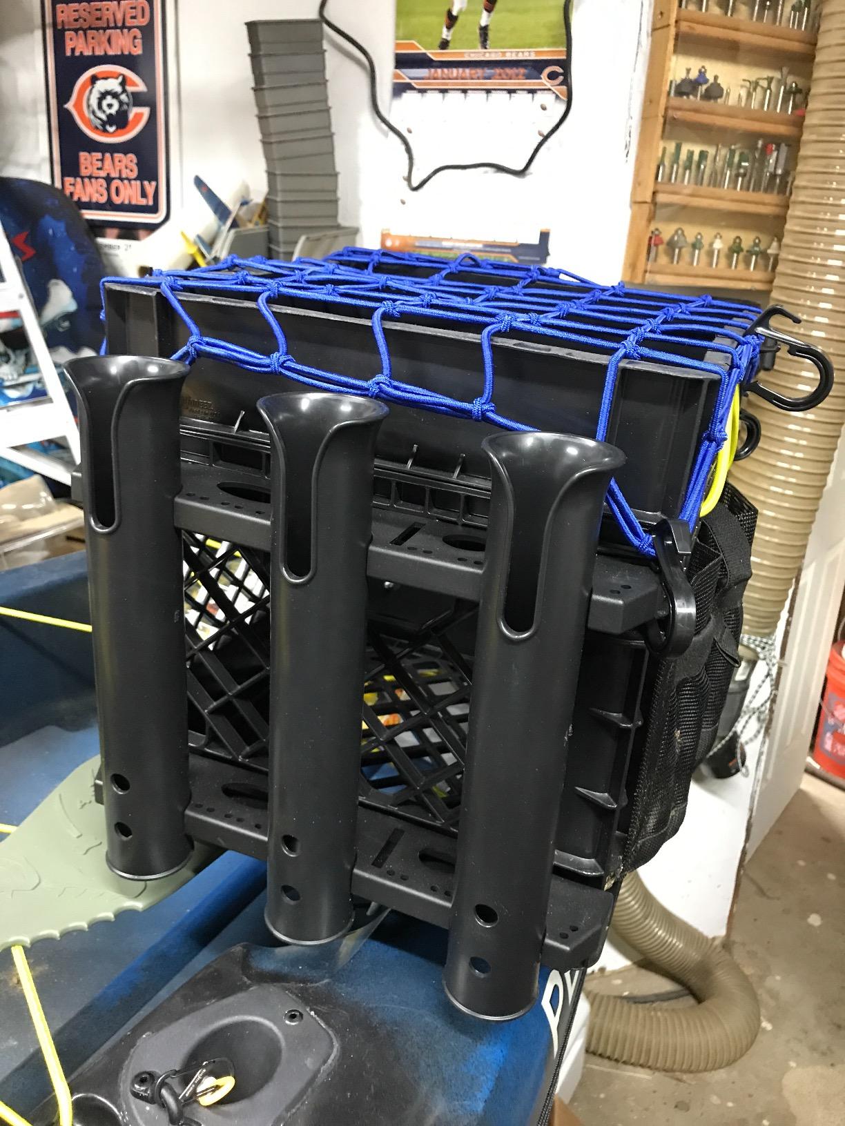 Yak Gear Build A Crate Kit Triple Rod Holder Customer Review Yak Gear Build A Crate Kit Triple Rod Holder - Customer Photo 1