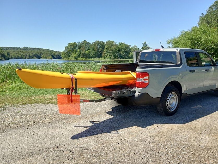MaxxHaul 70231 Hitch Mount Pick Up Truck Bed Extender For Ladder, Rack, Canoe, Kayak, Long Pipes and Lumber) , Black , 37 x 19 x 3 inches Customer Review MaxxHaul 70231 Hitch Mount Pick Up Truck Bed Extender For Ladder, Rack, Canoe, Kayak, Long Pipes and Lumber) , Black , 37 x 19 x 3 inches - Customer Photo 1