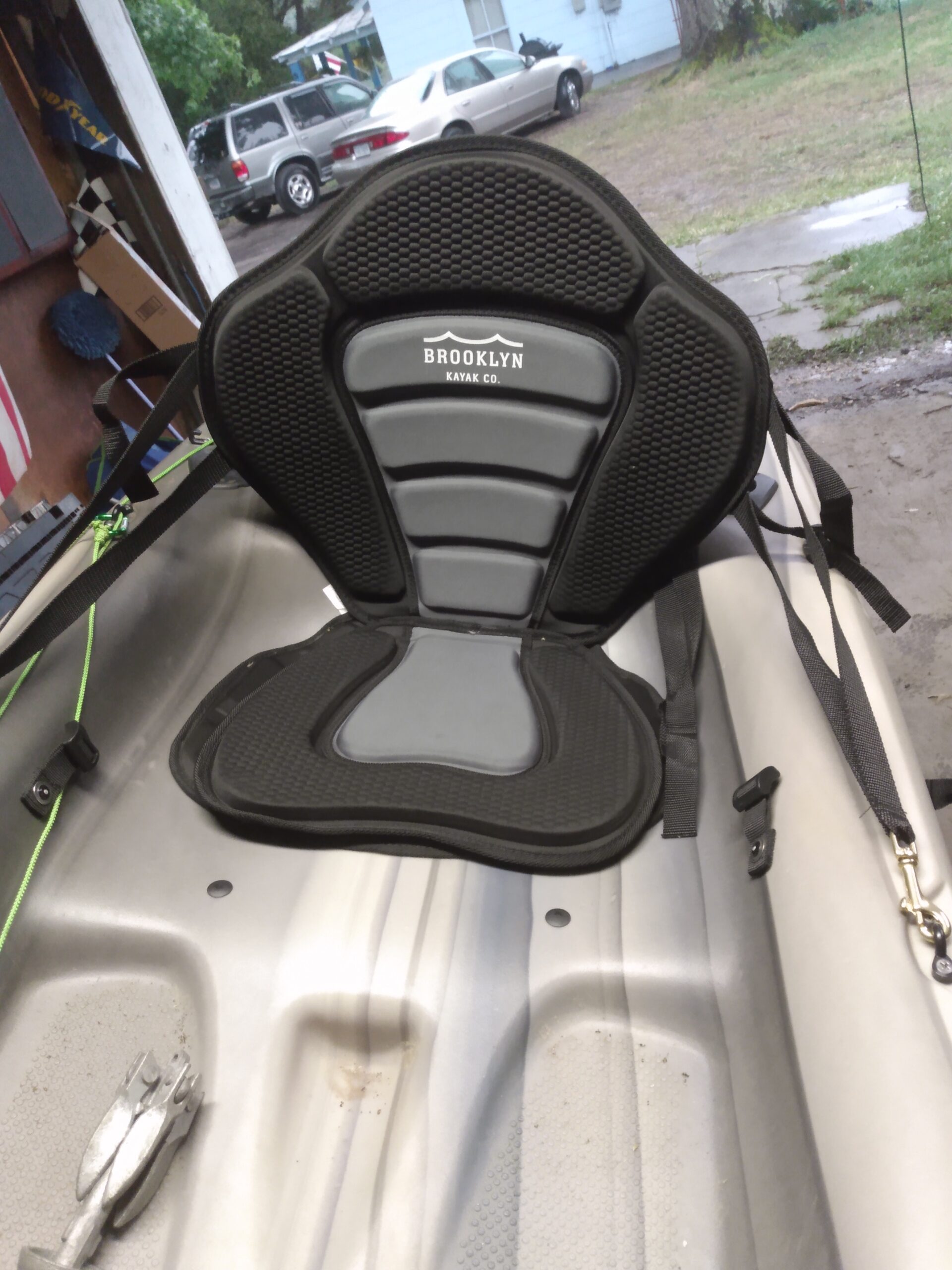 BKC UH-PS223 Universal Sit-On-Top Premium Memory Foam Padded Kayak Seat and Backrest with Adjustable Straps for Kayaking and Fishing by Brooklyn Kayak Company Customer Review BKC UH-PS223 Universal Sit-On-Top Premium Memory Foam Padded Kayak Seat and Backrest with Adjustable Straps for Kayaking and Fishing by Brooklyn Kayak Company - Customer Photo 1