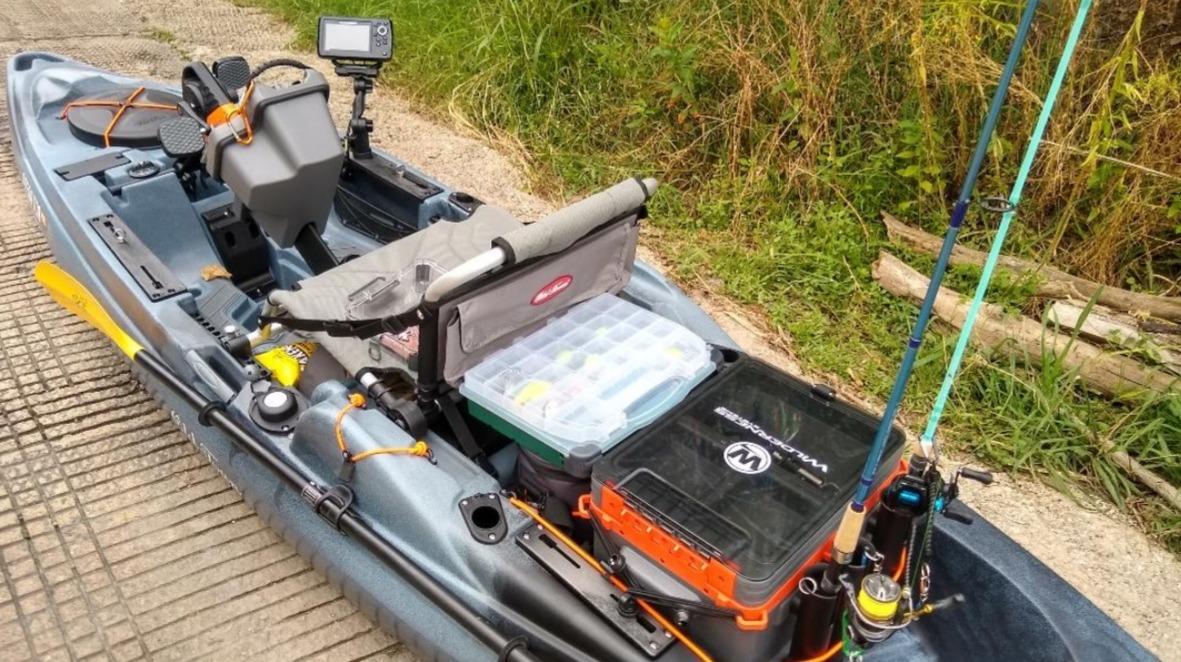 Wilderness Systems Kayak Crate - 4 Rod Holders - Kayak and Boat Tackle Storage - Fits Anglet Boats Customer Review Wilderness Systems Kayak Crate - 4 Rod Holders - Kayak and Boat Tackle Storage - Fits Anglet Boats - Customer Photo 1