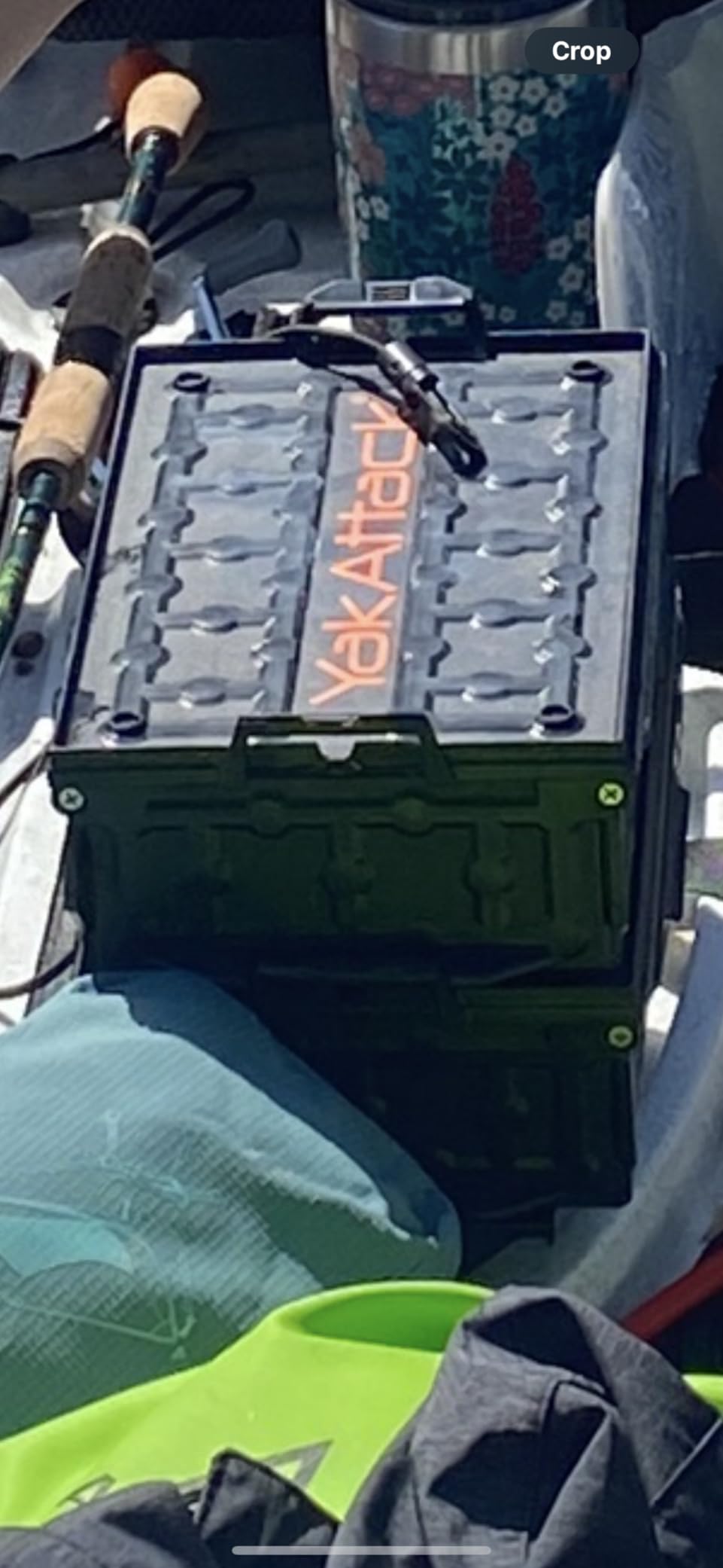 YakAttack TracPak Black Combo Kit – 2 Stackable Kayak Storage Boxes with Quick Release Track Mount Base | Kayak Crate System for Fishing Gear & Tackle Accessories | Compact Kayaking Storage Box Customer Review YakAttack TracPak Black Combo Kit – 2 Stackable Kayak Storage Boxes with Quick Release Track Mount Base | Kayak Crate System for Fishing Gear & Tackle Accessories | Compact Kayaking Storage Box - Customer Photo 3