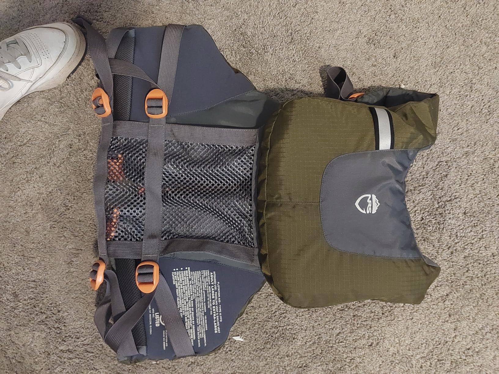 NRS Chinook Fishing Life Jacket for Fishing | Adult USCG Type III PFD | Mesh Back Front Zip Vest with Pockets for Rafting, Kayaking, Paddling Customer Review NRS Chinook Fishing Life Jacket for Fishing | Adult USCG Type III PFD | Mesh Back Front Zip Vest with Pockets for Rafting, Kayaking, Paddling - Customer Photo 3