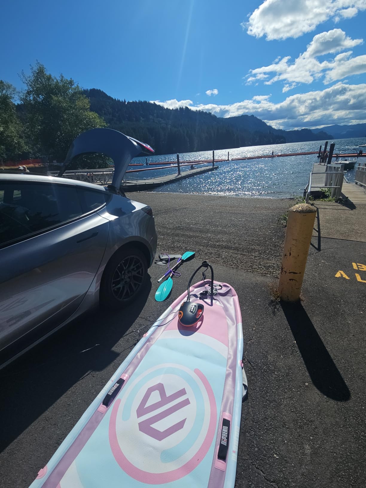 Niphean Inflatable Paddle Board with (Beginner Friendly) StabilTrac Fin and Durable SUP Accessories, 10' Inflatable Stand up Paddle Boards for Adults & Youth, Versatile Yoga Paddle Board, Gift Ideas - Customer Photo 1