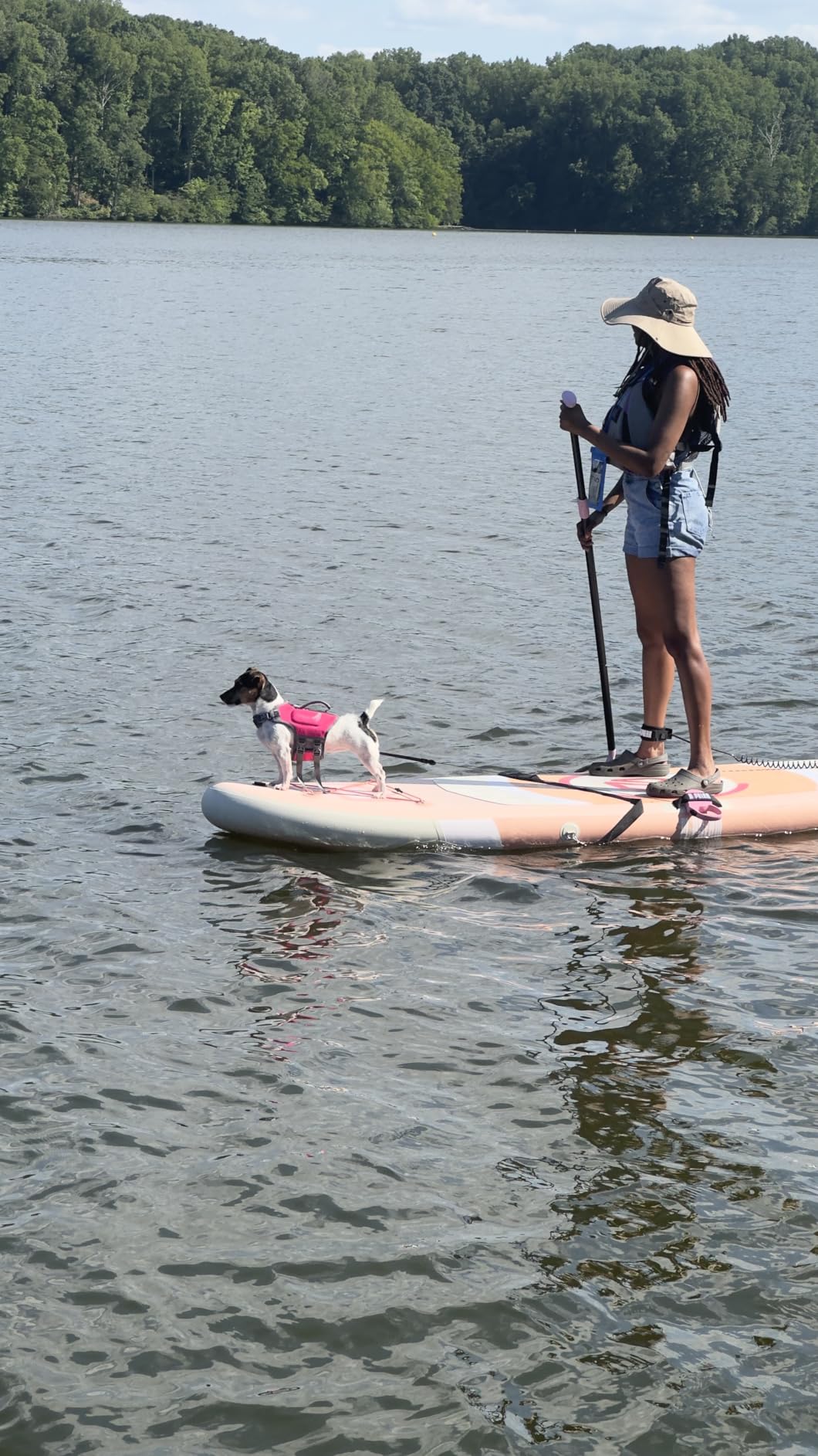 Niphean Inflatable Paddle Board with (Beginner Friendly) StabilTrac Fin and Durable SUP Accessories, 10' Inflatable Stand up Paddle Boards for Adults & Youth, Versatile Yoga Paddle Board, Gift Ideas - Customer Photo 2
