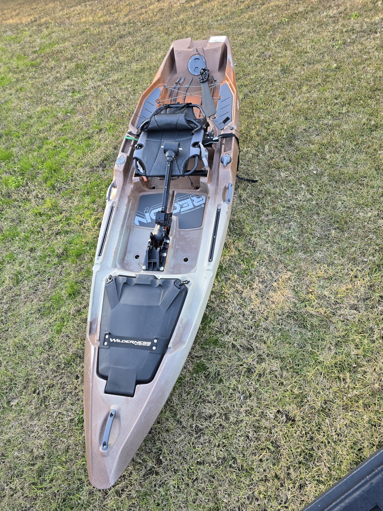 Wilderness Systems Recon 120 HD - Sit on Top Fishing Kayak - 360 Degree ACES seat & Helix PD™ Pedal Drive System - 12 ft - Customer Photo 1