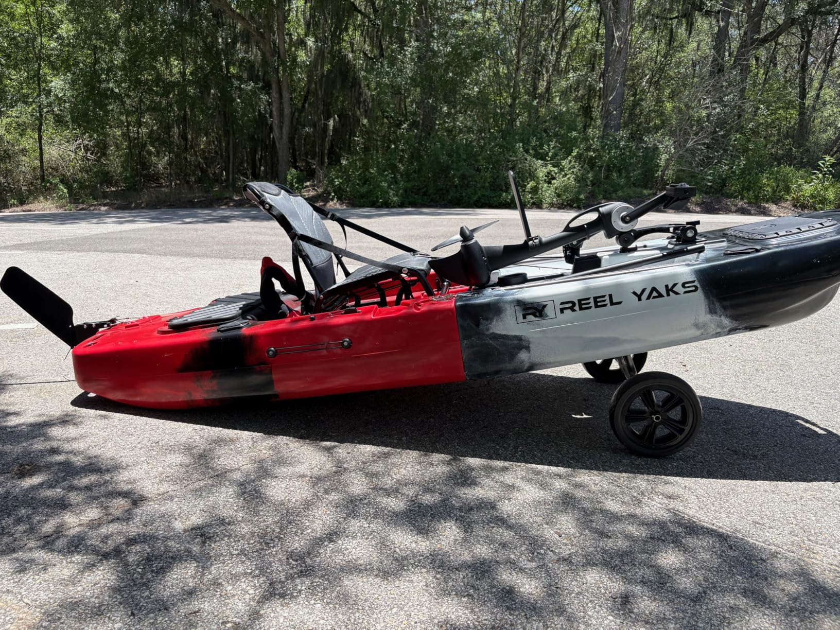Raider Modular Fishing Kayak - 9.5ft Lightweight, Sit On Top Kayak for Adults & Youth - Stable & Portable, Ideal Space-Saving Design - 380 lbs Capacity - Customer Photo 1