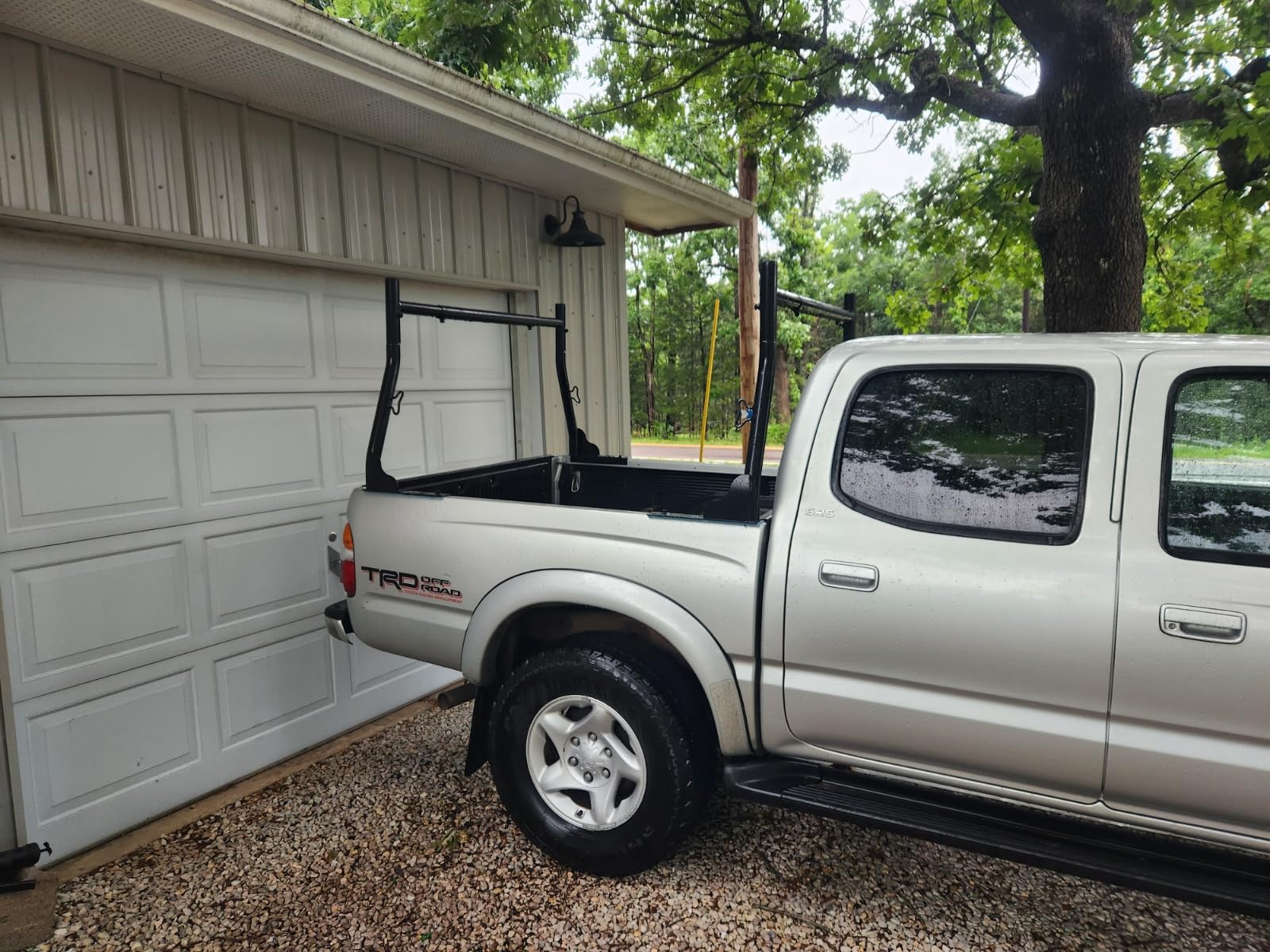 AA-Racks Model X31-J Truck Ladder Rack 800Ibs Capacity with (8) Non-Drilling Z-Clamps Extendable Steel Pick-Up Truck Bed Ladder Rack Two-bar Set - Black Customer Review AA-Racks Model X31-J Truck Ladder Rack 800Ibs Capacity with (8) Non-Drilling Z-Clamps Extendable Steel Pick-Up Truck Bed Ladder Rack Two-bar Set - Black - Customer Photo 1