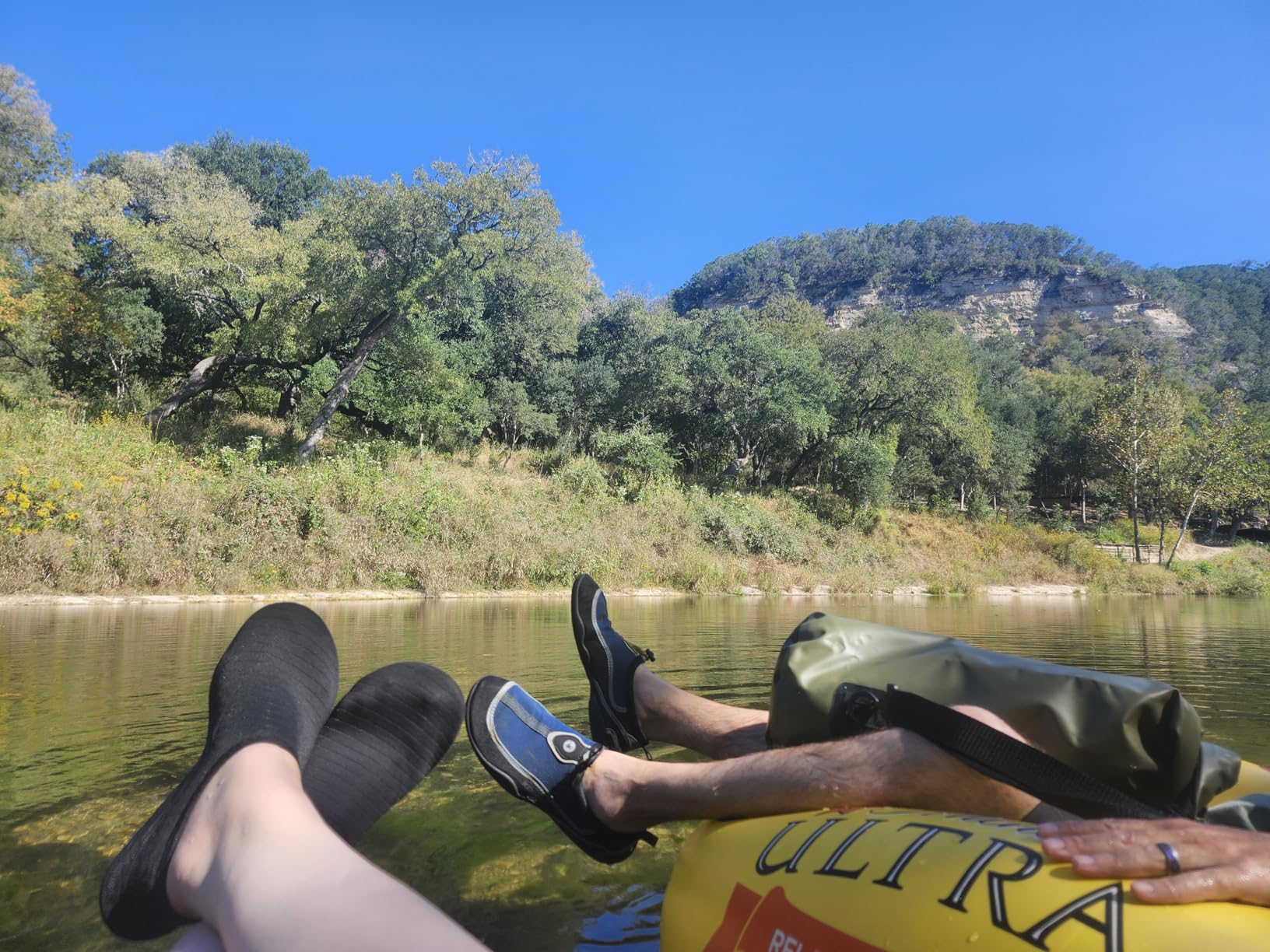 Earth Pak Waterproof Dry Bag - Roll Top Waterproof Backpack Sack Keeps Gear Dry for Kayak with Waterproof Phone Case - Customer Photo 1