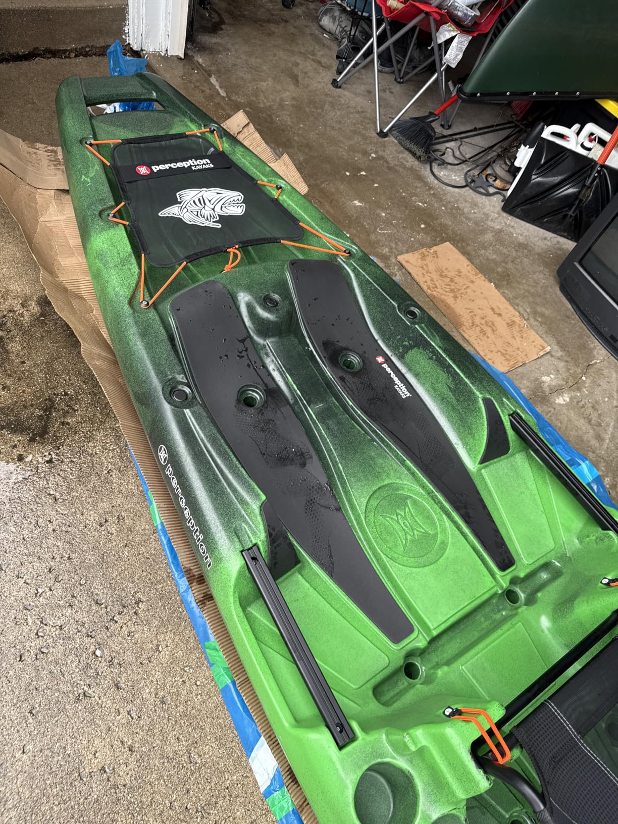 Perception Outlaw 11.5 Sit on Top Fishing Kayak customer photo 2