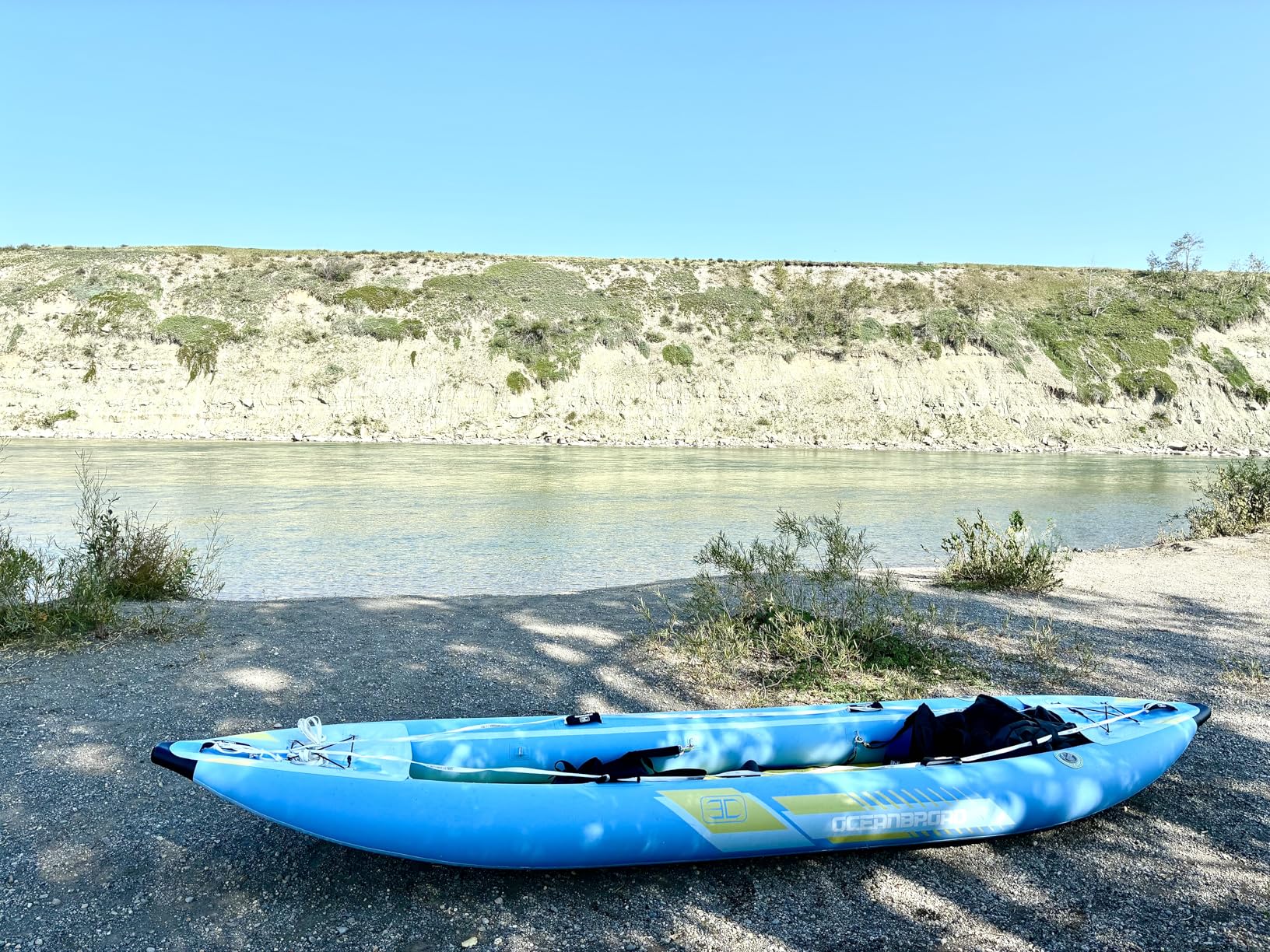 OCEANBROAD V1 Inflatable Sit-in Kayak - 1 Person Blow Up Kayak with Paddle, Seat, Pump and Bag customer photo 2