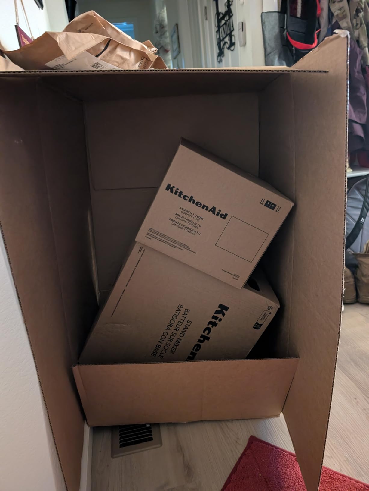 KitchenAid Artisan Series 5 Quart Tilt Head Stand Mixer with Pouring Shield KSM150PS, Almond Cream customer photo 2