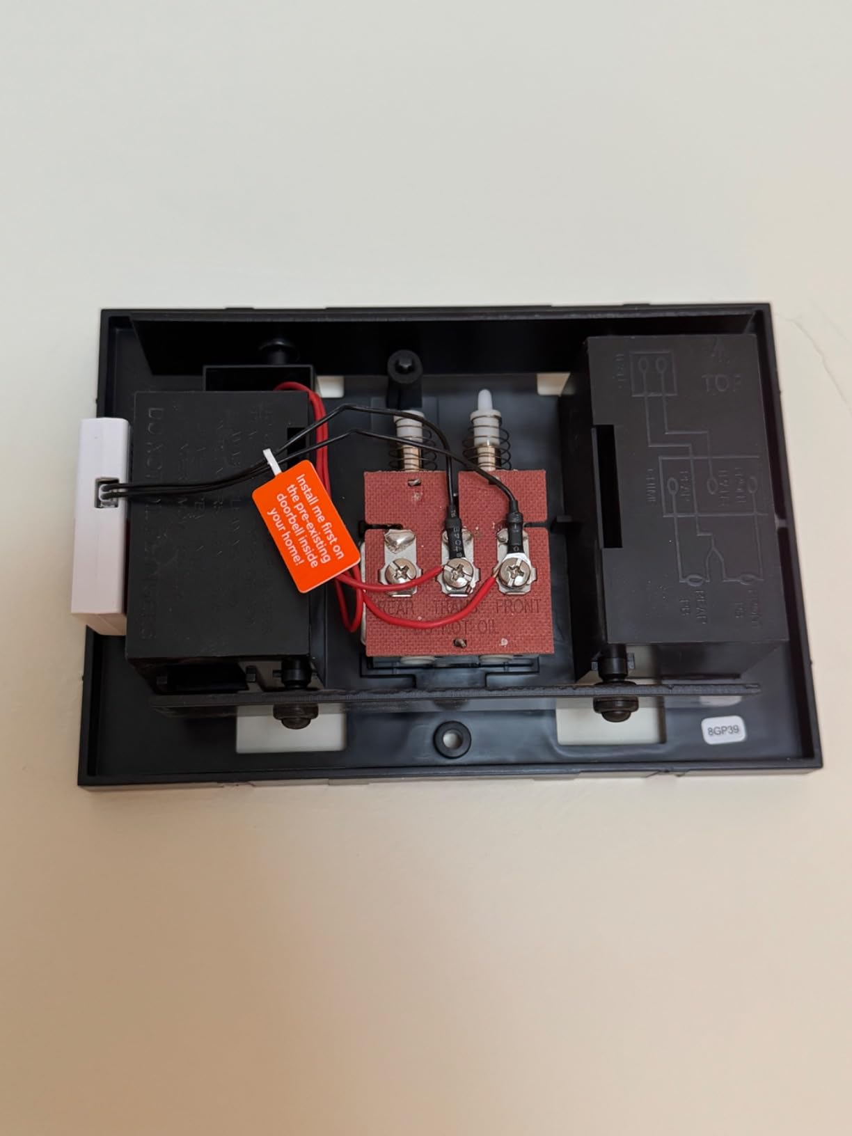 Like-New Ring Wired Doorbell Plus - Upgraded, with added security features and a sleek design (existing doorbell wiring required) customer photo 2