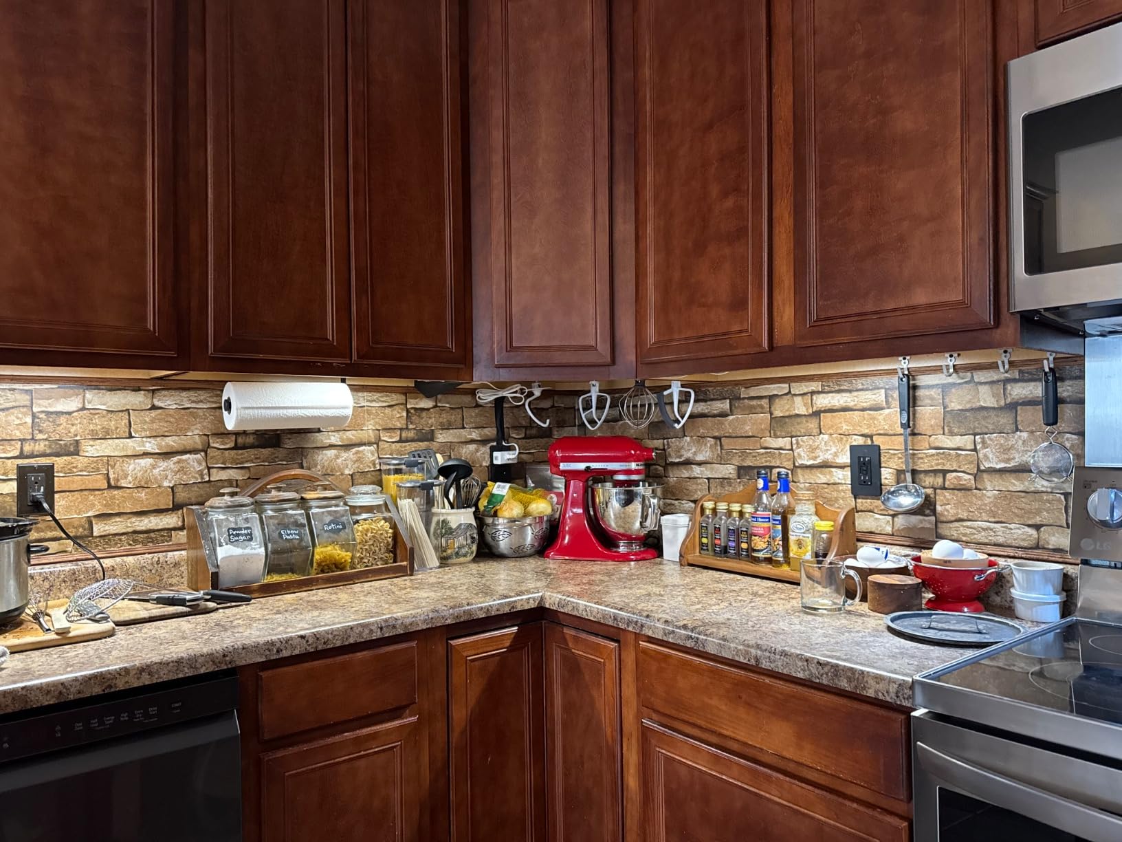 KitchenAid Value Bundle Artisan Series 5 Quart Tilt-Head Stand Mixer with Included Flex Edge Beater, KSM150FEER, Empire Red customer photo 1