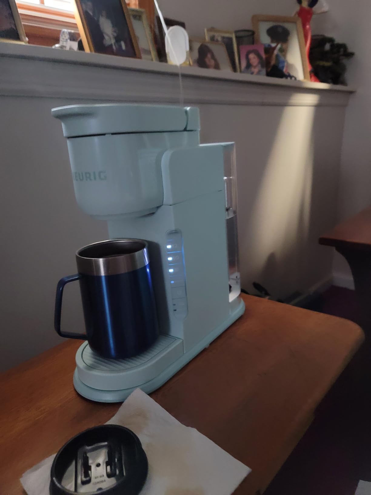 Keurig K-Express Single Serve K-Cup Pod Coffee Maker, 3 Brew Sizes, Strong Button Feature, 42oz Removable Reservoir, Black customer photo 2