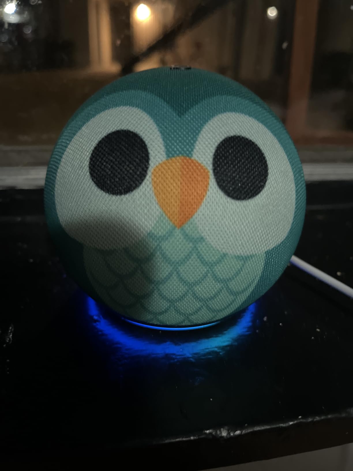 Echo Dot Kids (newest model) - Designed for kids, Designed for Alexa+, parental controls, Includes 1 Year of Amazon Kids+, Owl customer photo 1