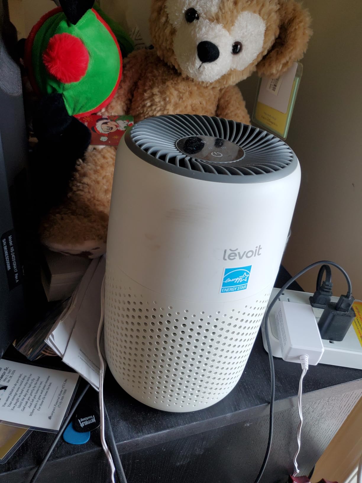 Levoit Air Purifiers for Bedroom Home Pets Dorm Room, Small Air Purifiers customer photo 2