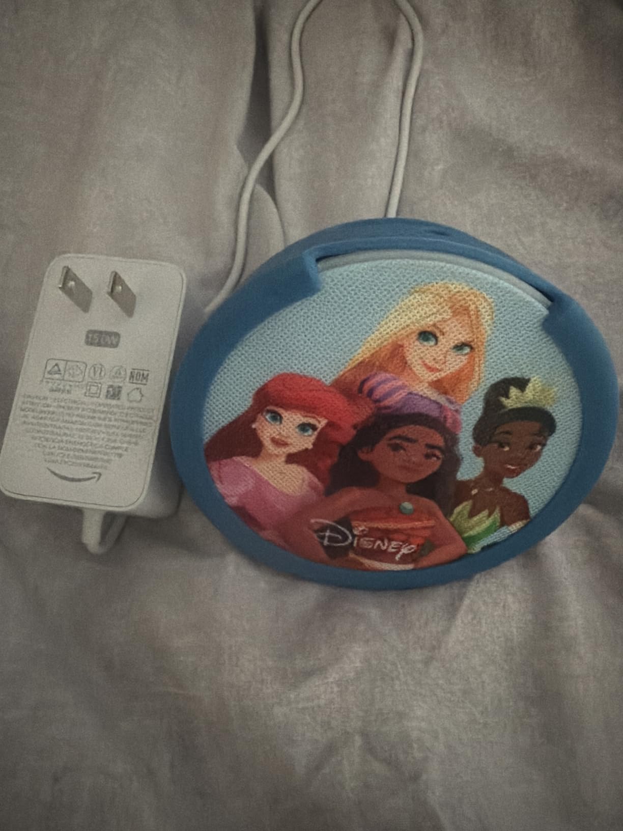 Echo Pop Kids (newest model), Designed for kids, Designed for Alexa+, parental controls, Includes 6 months of Amazon Kids+, Disney Princess customer photo 1