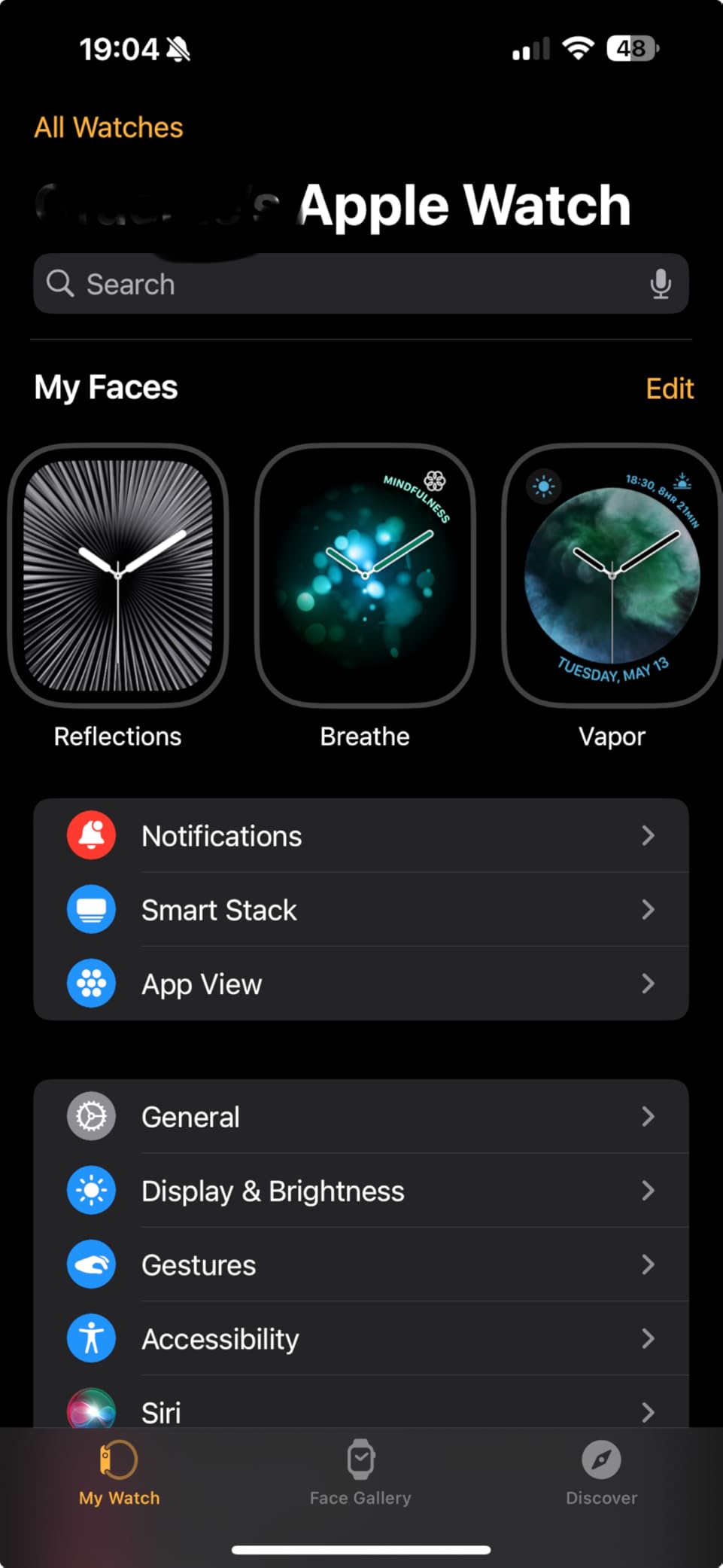 Apple Watch Series 9 [GPS 45mm] Midnight Aluminum Case with Midnight Sport Band M/L (Renewed) customer photo 2