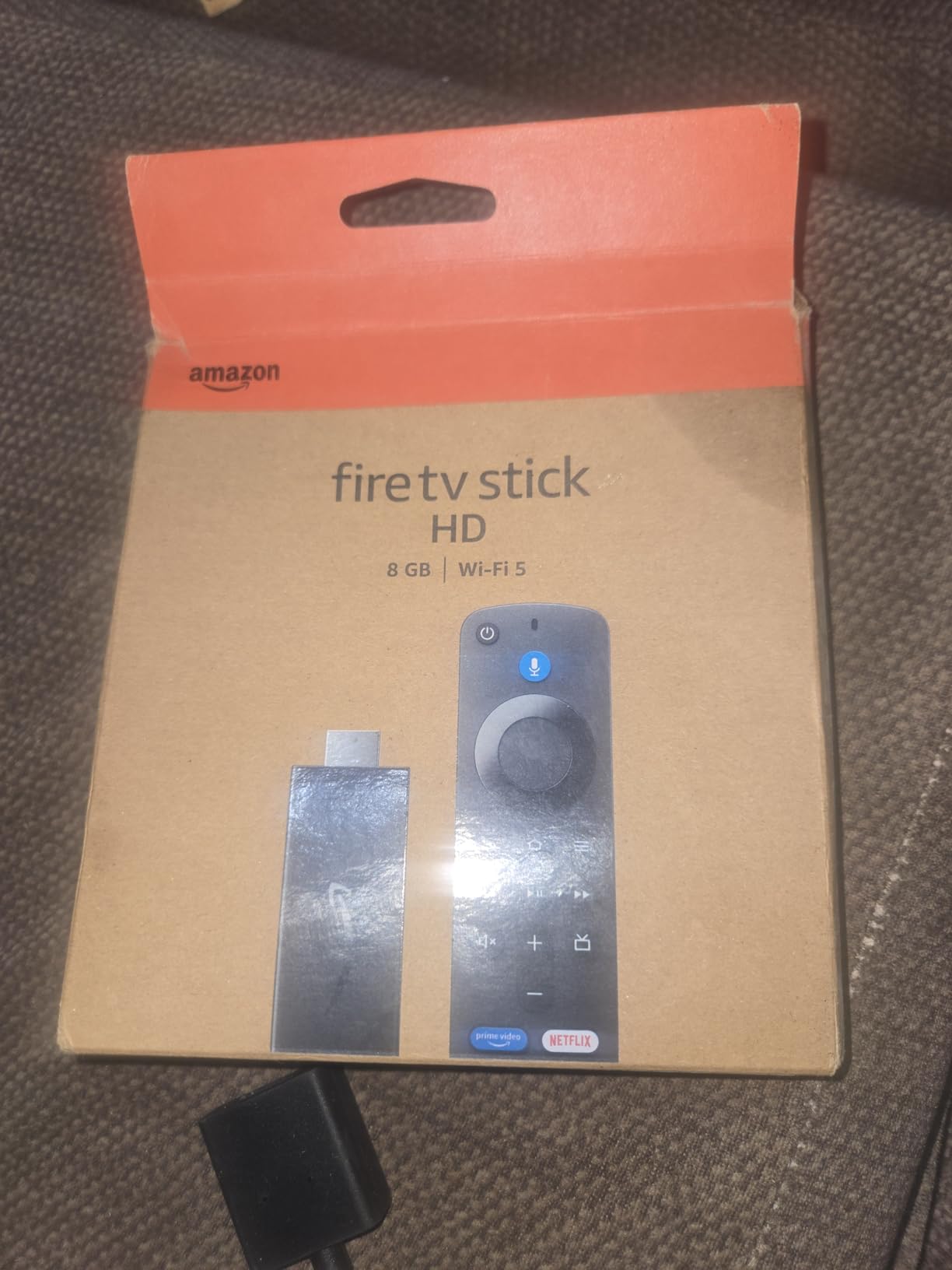 Amazon Fire TV Stick HD (newest model), free and live TV, Alexa Voice Remote, smart home controls, HD streaming customer photo 1