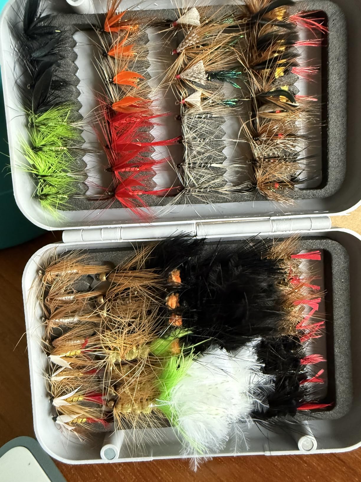 BASSDASH Fly Fishing Assorted Flies Kit, Pack of 64 pcs Including Dry and Wet Flies, Nymphs, Streamers, Terrestrials, Leeches and More, with Magnetic Fly Box customer photo 2