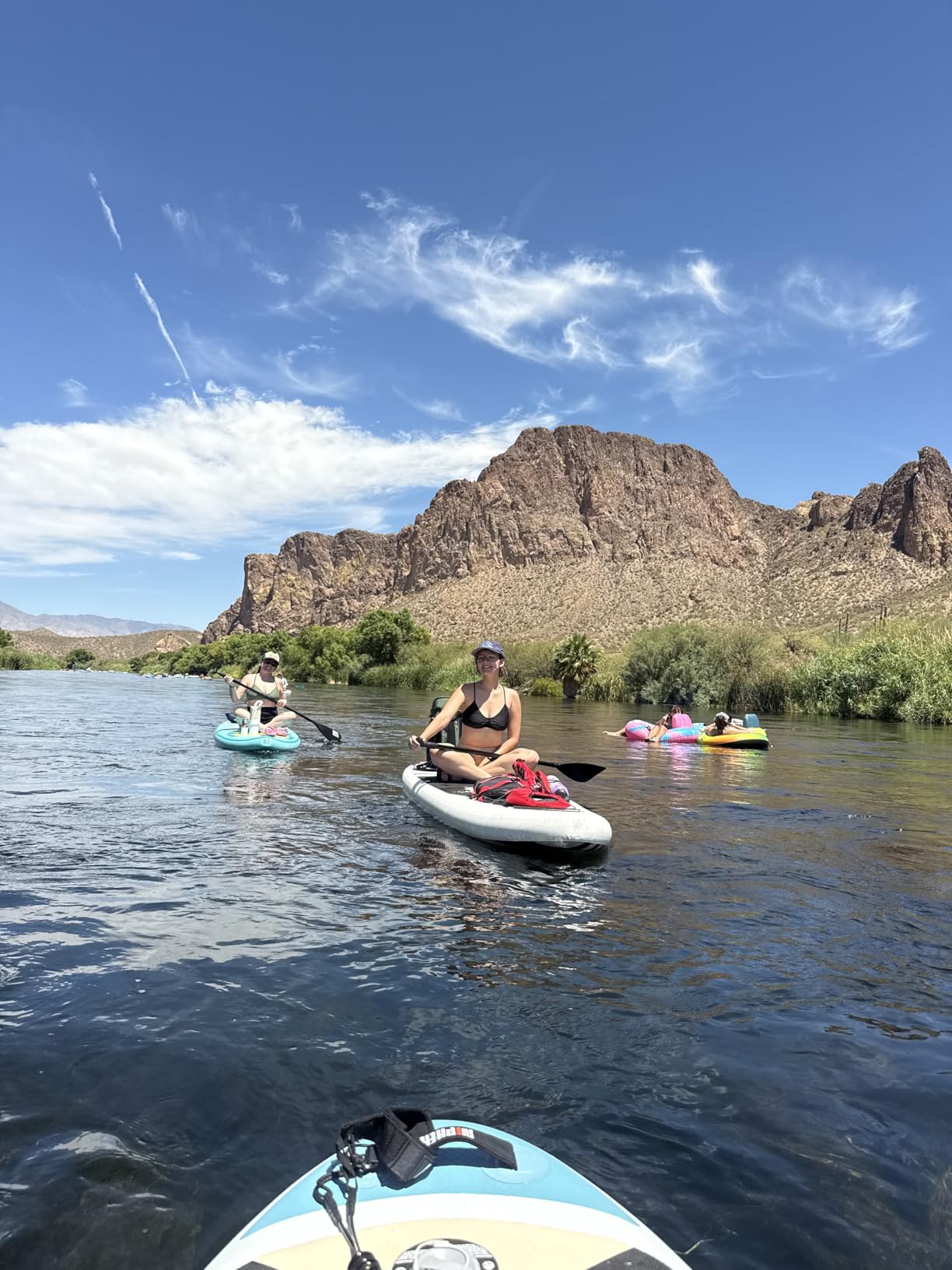 SereneLife Inflatable Stand Up Paddle Board - Wide Stable Design with Premium Accessories customer photo 1