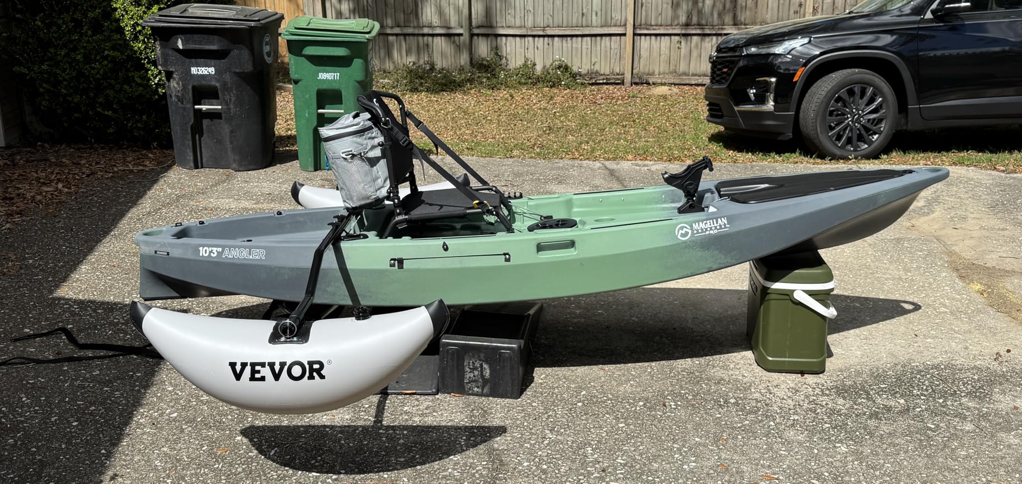 VEVOR Kayak Stabilizers Outrigger System customer photo 2