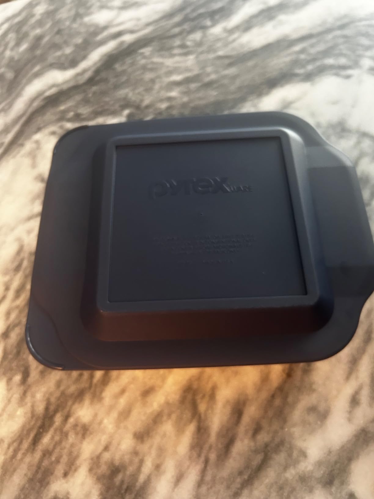Pyrex Colors Tinted (9x13) Glass Baking Dish with BPA-Free Lid, Oblong Bakeware Glass Pan For Casserole & Lasagna, Dishwasher, Freezer, Microwave and Pre-Heated Oven Safe, Smoke customer photo 2