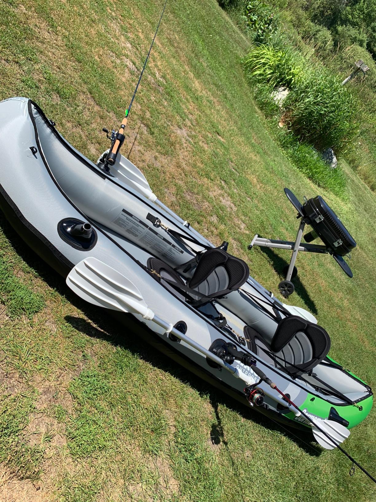 Elkton Outdoors Cormorant 2 Person Tandem Fishing Kayak customer photo 1