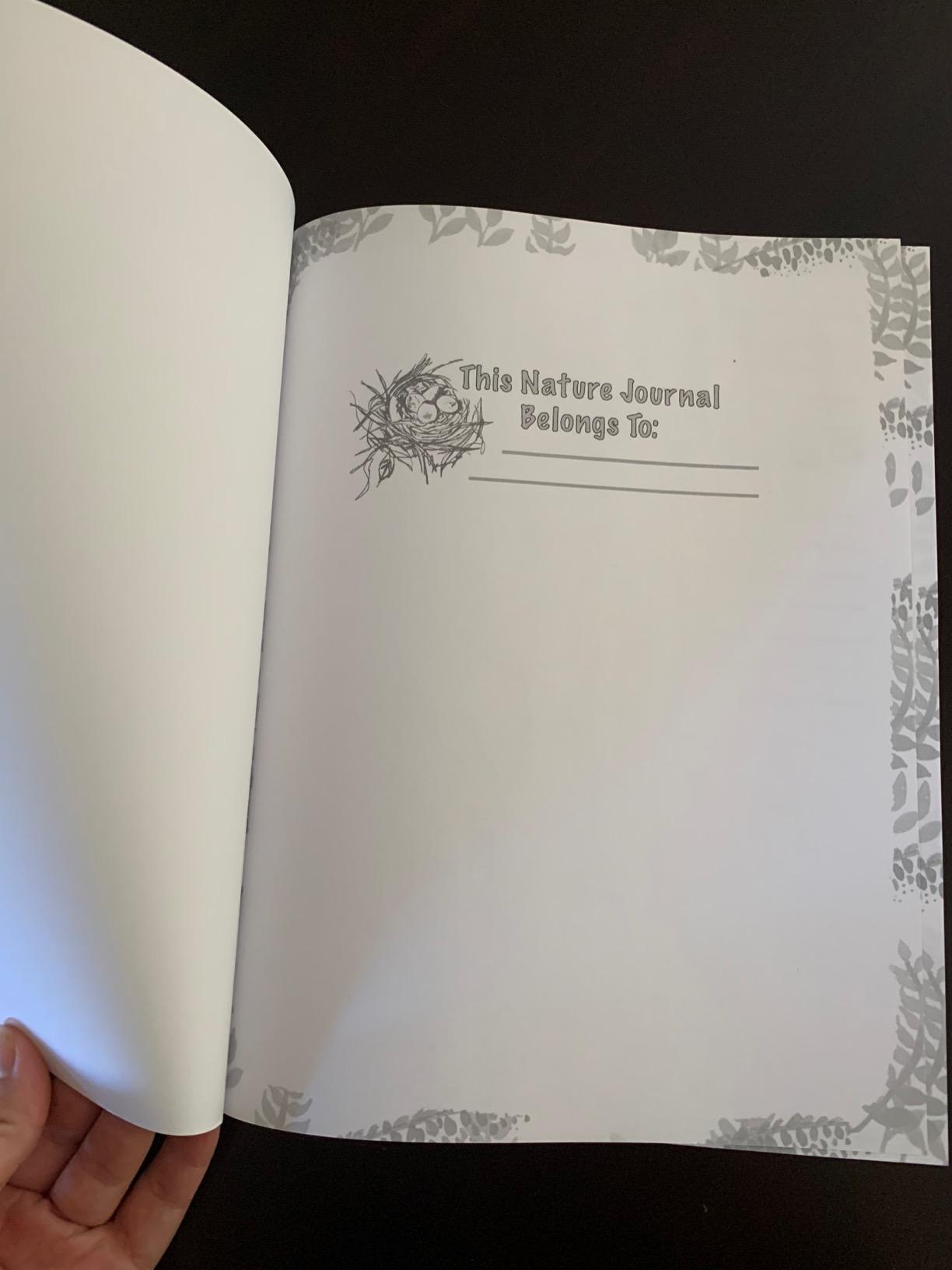 Nature Journal For Little Explorers: Kids Nature Journal/ Nature Log Activity Book; Fun Nature Drawing And Journaling Workbook For Children customer photo 2