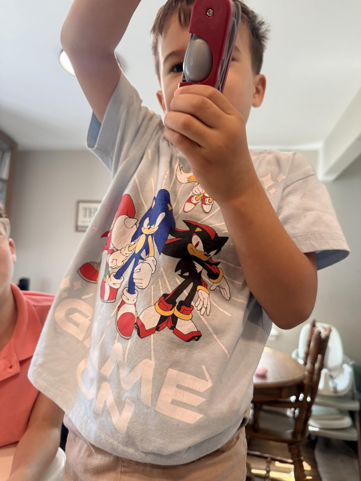 Theo Klein Victorinox 9.6092.1 Pocket Knife Toy The Pocket Knife for Young Children Who Want One of Their Own in VX Red 4.4 inches customer photo 1