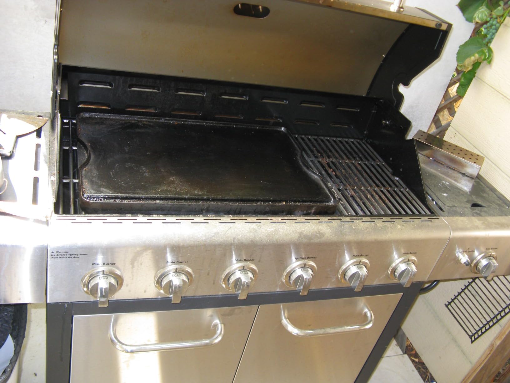 Camp Chef Cast Iron Griddle - 16 x 24, Non-Stick Grill/Griddle Sides customer photo 1