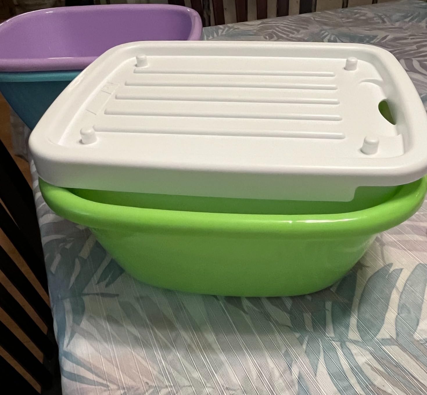 Camco RV Mini Dish Drainer & Tray - Features a Sloped Drain Tray Design, Heavy-Duty Construction - Ideal for Small Spaces, Apartments, Boats, and More -9.5