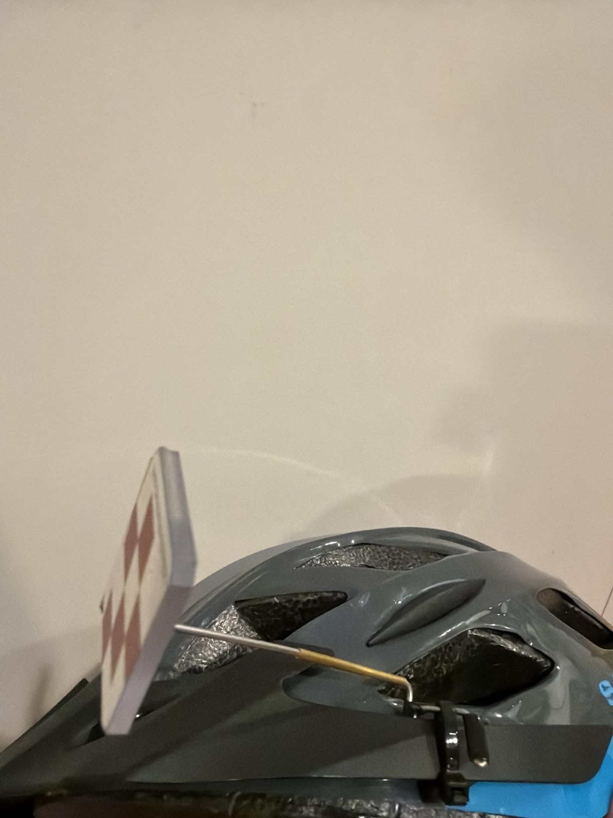 Take A Look Cycling Mirror - Low-Tech Rearview Mirror for Bikes - Fits Helmet and Sunglasses - Shatter-Resistant Polycarbonate Lens, Anti-Vibration Stainless-Steel and Brass, Always On (Left-Side) customer photo 2