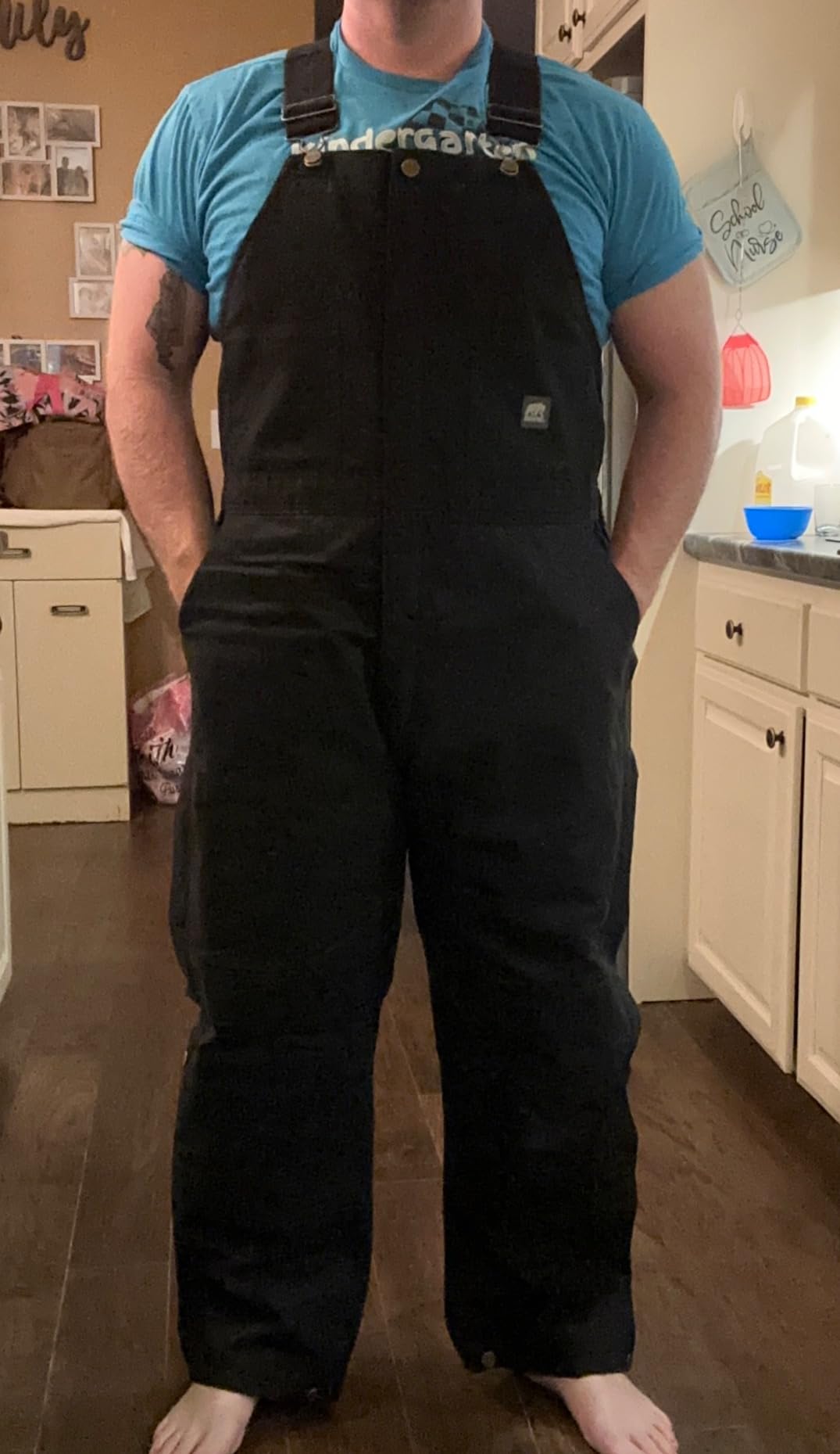 Berne Men's Heritage Insulated Duck Bib Overall customer photo 2
