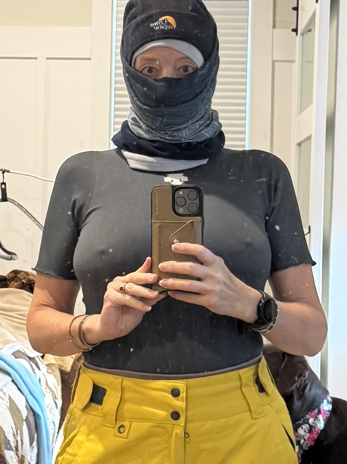 100% Merino Wool Balaclava - Winter Ski Mask - Face Mask - Cold Weather Gear customer photo 1