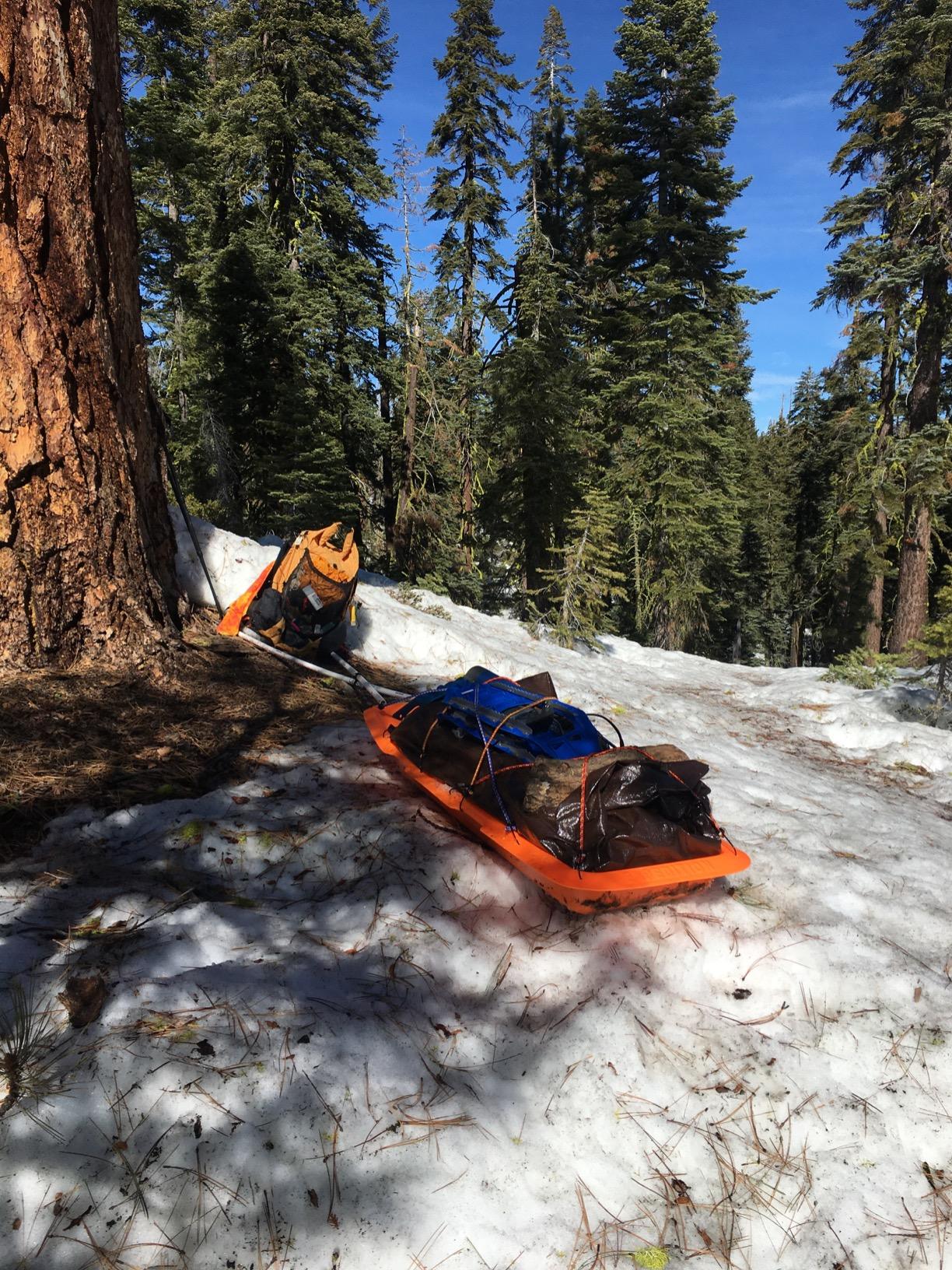 ERA Expedition Pro Utility Sled - Heavy Duty Sled for Hauling Equipment, Orange customer photo 2