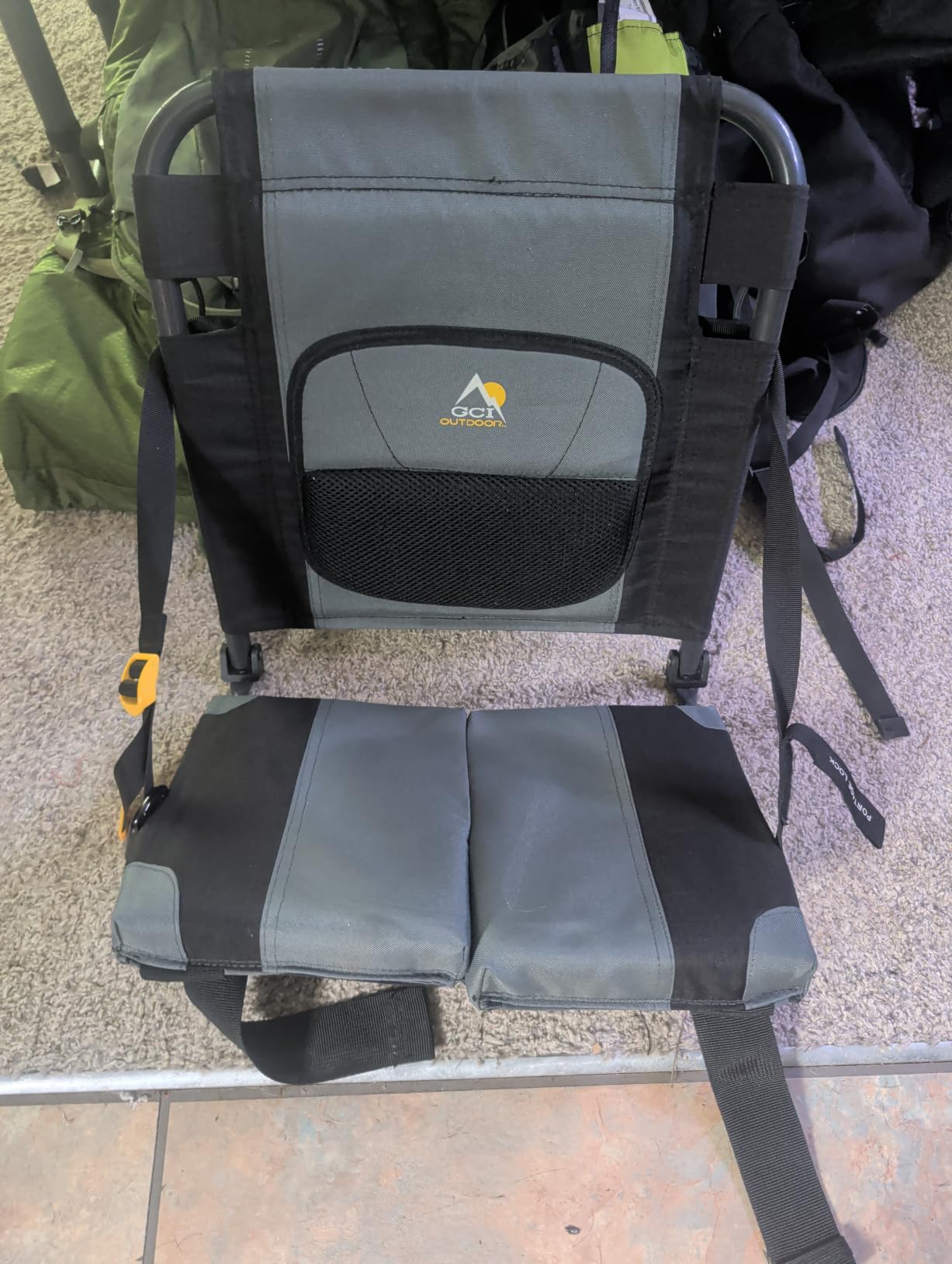 GCI Outdoor SitBacker Adjustable Canoe Seat with Back Support customer photo 2