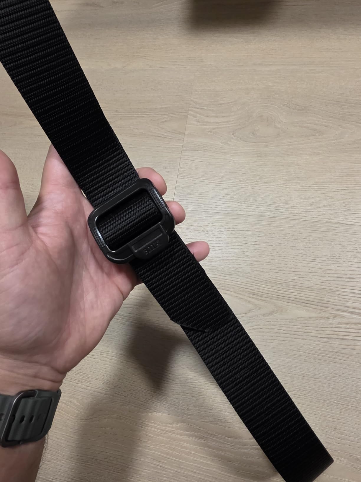 5.11 Tactical TDU Belt 1.5-Inch Professional Nylon Duty, TSA Friendly | Style 59551, Metal Detector Friendly, Converts to Tie Down Strap, Nylon, Concealed Carry customer photo 1