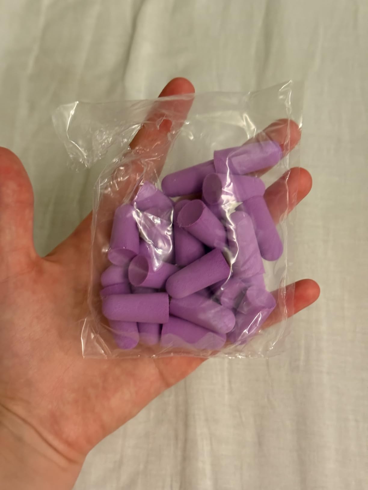 Protechs Quiet Time Foam Ear Plugs, NRR 33, 10 Pair, Purple | Reusable Foam Ear Plugs for Sleeping, Snoring, Loud Noise, Traveling, Concerts customer photo 1