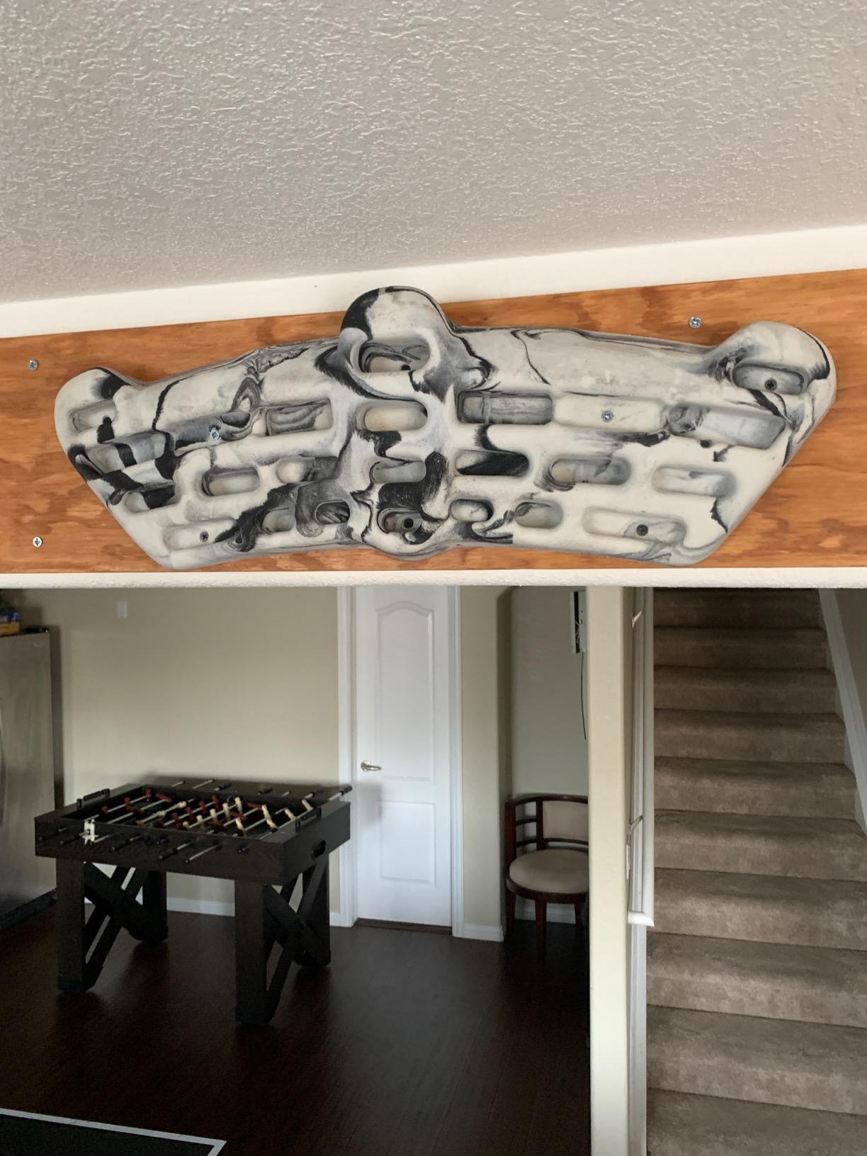 Metolius Simulator 3D Training Board - Black/White Swirl customer photo 1