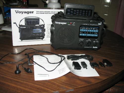 Kaito KA500 5-way Powered Solar Power Dynamo Crank Wind Up Emergency AM/FM/SW/NOAA Weather Alert Radio customer photo 1