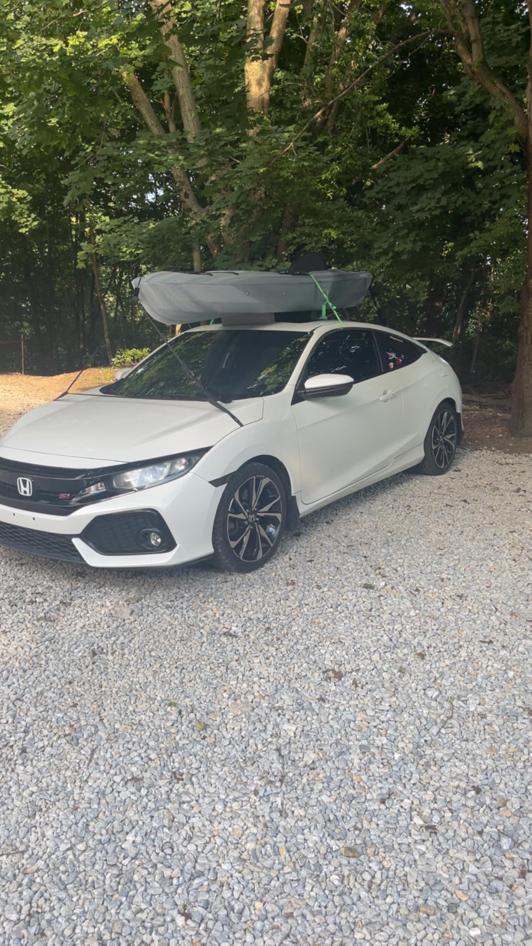 Attwood Universal Rack-Free Car-Top Kayak Carrier Kit, Foam Block Roof Transport System with Adjustable Straps & Bow/Stern Tie-Downs customer photo 1