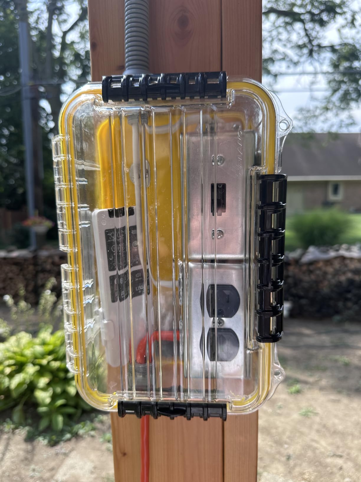 Plano Guide Series 3600 Field Box Waterproof Case, Medium, Waterproof Dry Box with Wrist Strap for Boat, Kayak, and Camping, Outdoor Gear Storage, 11