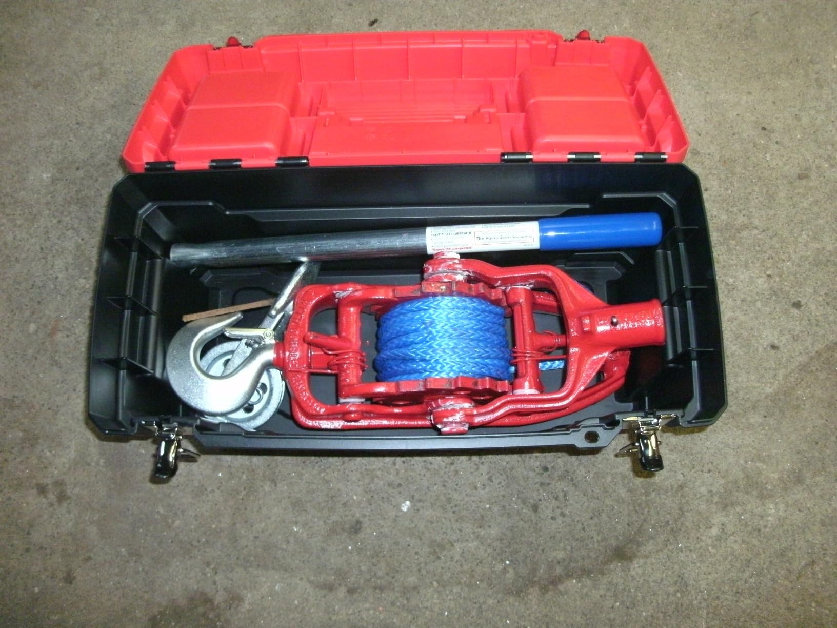 3 Ton Ratchet Puller With 35' Of 5/16