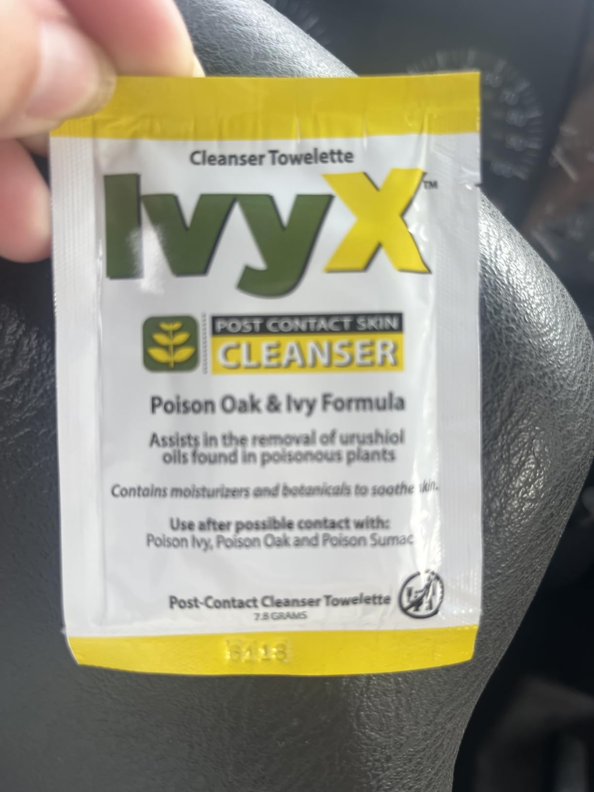 CoreTex Ivy X Post-Contact Poison Ivy Wipes - Pack of 25 Single-Use Treatment Wipes to Assist in Removal of Rashes - Also Works on Poison Oak & Sumac Oils - Travel Size Rash Remover customer photo 1