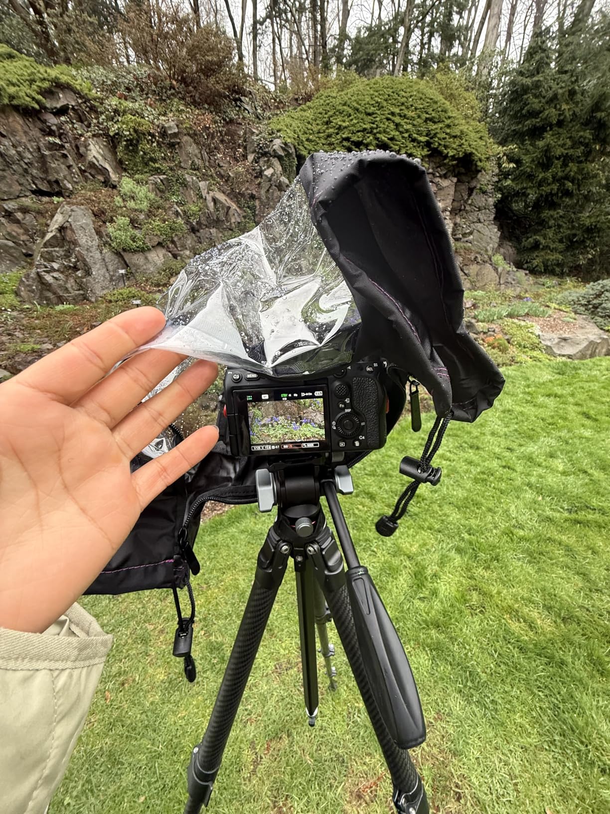Altura Photo Camera Rain Cover, Waterproof Lens Jacket for Canon Sony Nikon | Professional Grade DSLR Weather Gear with Hand Sleeves customer photo 1