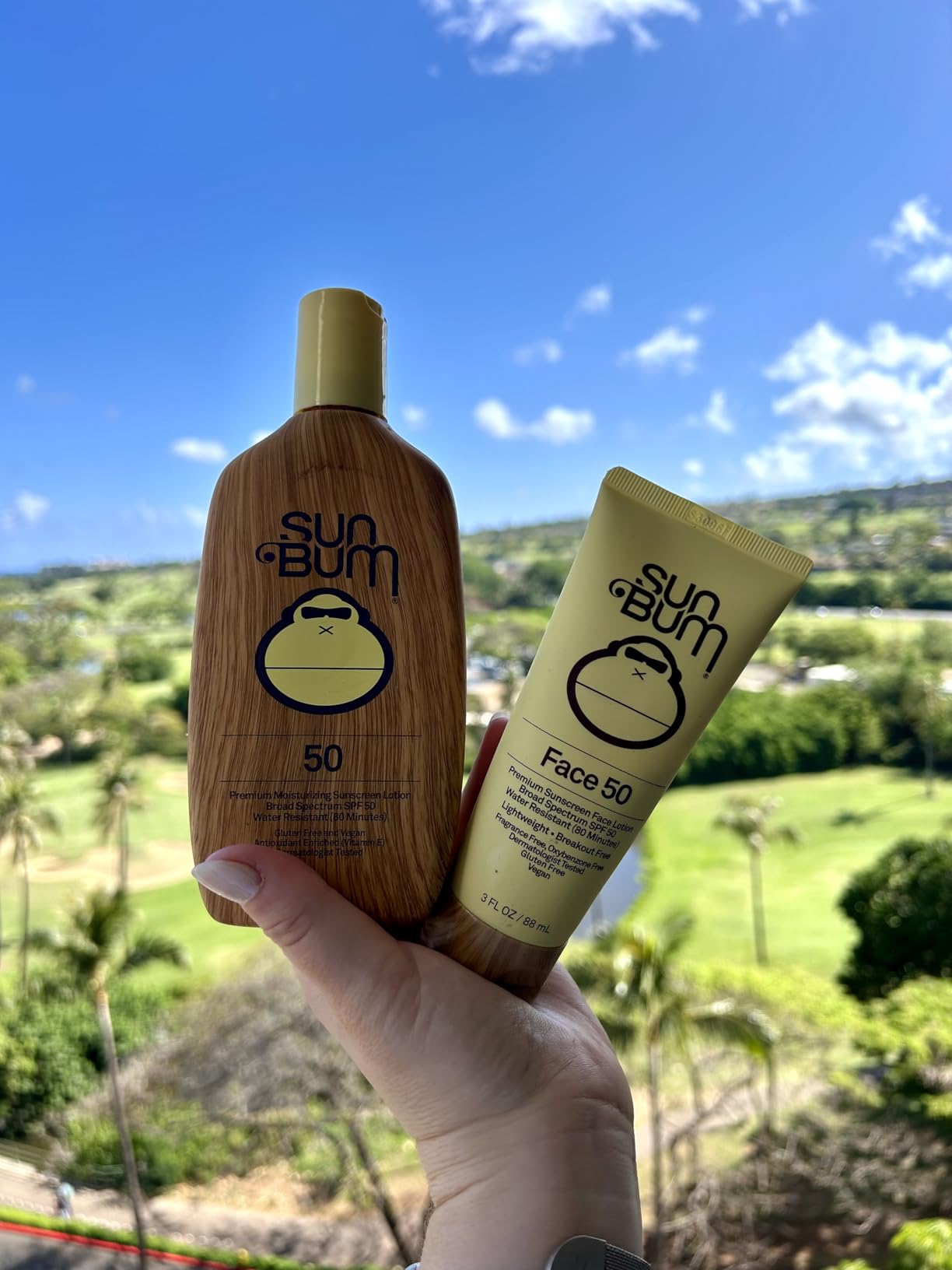Sun Bum Original SPF 50 Sunscreen Body Lotion - 8 oz | Broad Spectrum Moisturizing Sunscreen with Vitamin E, Hawaii 104 Act Compliant (Made without Octinoxate & Oxybenzone) customer photo 1