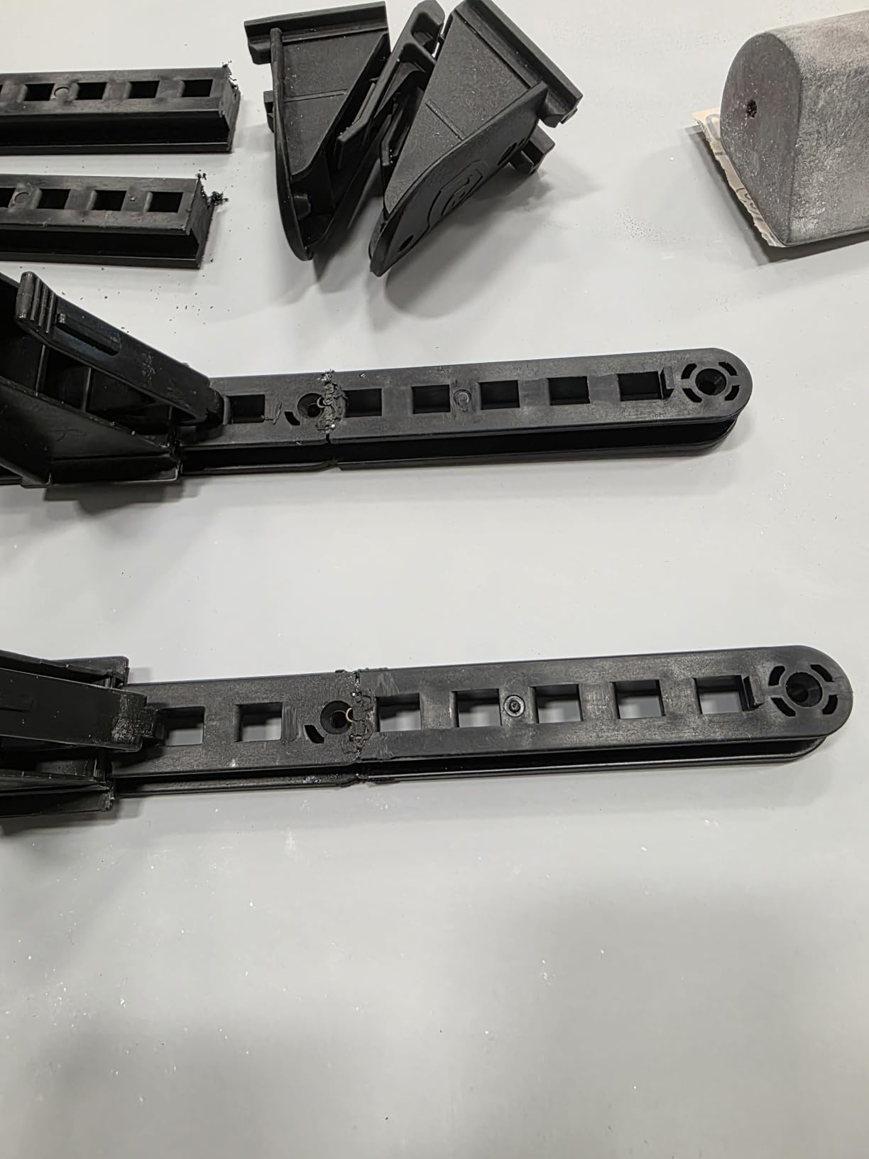 Attwood 11940-2 Universal Adjustable Kayak Foot Pegs/Foot Brace with Trigger Lock, Black Finish, Set of 2, 15 Inches customer photo 2